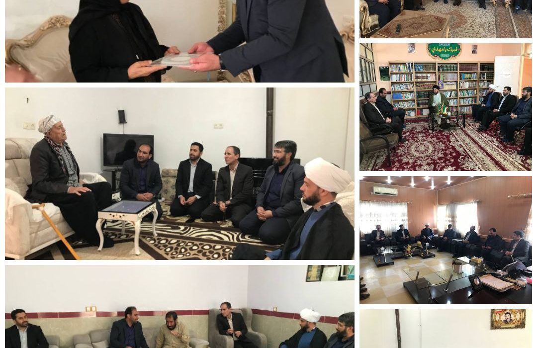 سفر مدیرکل بنیاد شهید و امور ایثارگران استان ایلام به شهرستان ملکشاهی؛