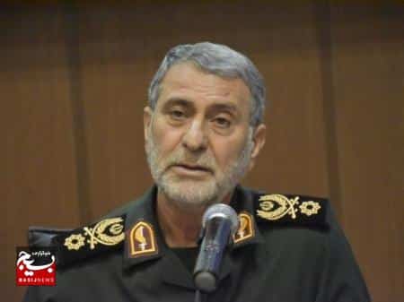 پیام تبریک فرمانده سپاه امیرالمؤمنین(ع) به مناسبت گرامیداشت هفته بسیج