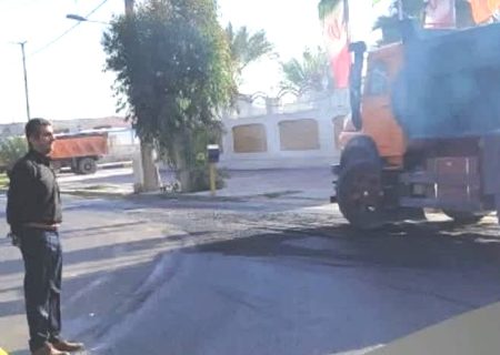معابر خاکی شهر مهران آسفالت می شود