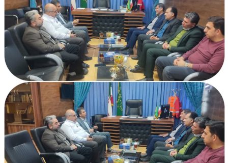 دیدار مدیر کل تامین اجتماعی استان با شهردار مهران 