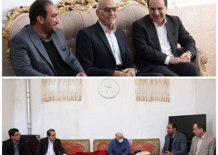 دیدار استاندار ایلام با پدر معظم شهید«محمد جمالوندی» و جانباز سرافراز «شیرخان رستم زاده»