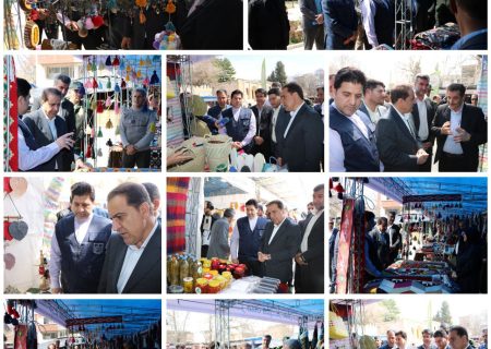 نمایشگاه صنایع‌دستی و سوغات محلی ایلام با حضور استاندار افتتاح شد