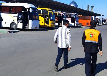 جابجایی بیش از ۷۴ هزار مسافر توسط ناوگان حمل‌ونقل جاده‌ای ایلام در طرح نوروزی ۱۴۰۴