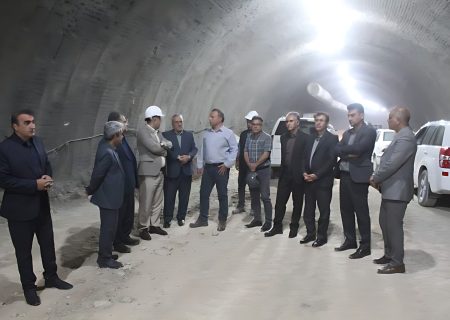حفاری ۱۰۰۰ متر از تونل «آزادی ۲» در ایلام؛ مسیر ایلام – کرمانشاه ۹ کیلومتر کوتاه‌تر می‌شود