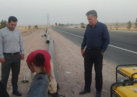 تأمین آب پایدار در مهران برای خدمت‌رسانی به زائران اربعین با اجرای طرح‌های گسترده آبرسانی