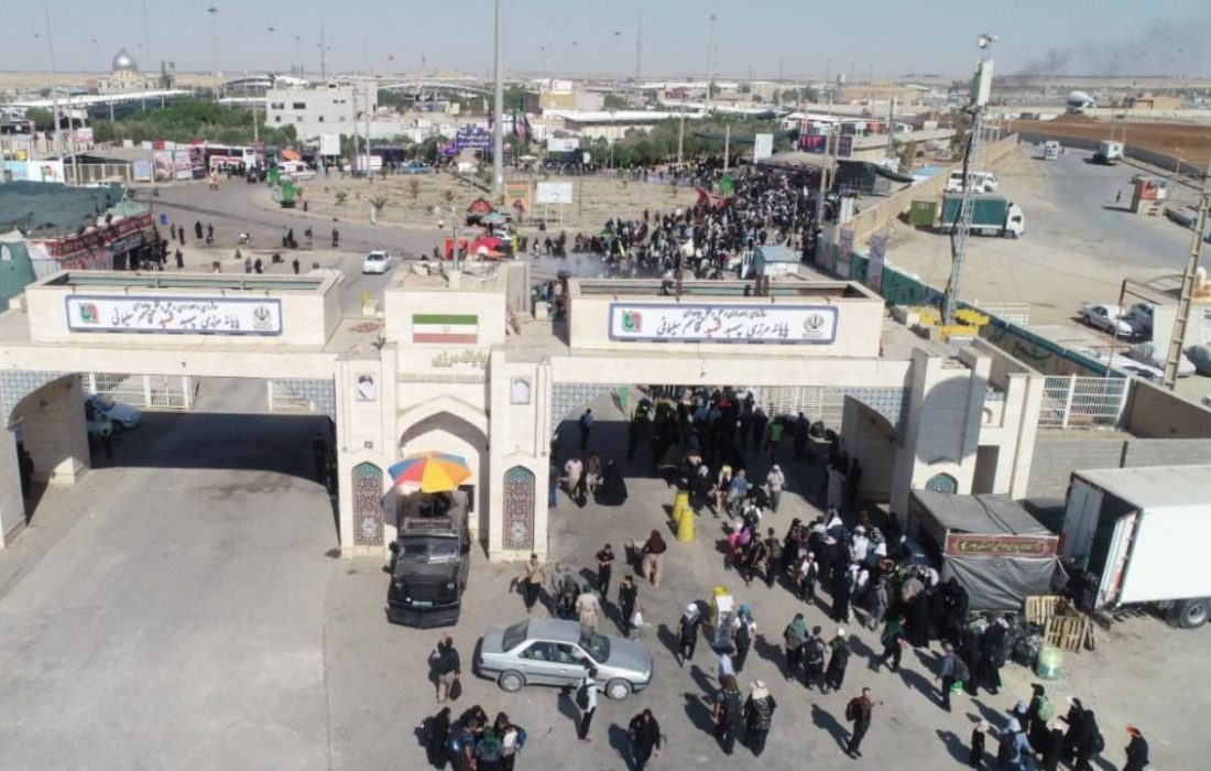 تردد بیش از ۳۳۸ هزار زائر از مرز مهران در ماه محرم