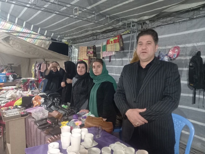 نمایشگاه صنایع‌دستی بدره؛ فرصت طلایی معرفی سوغات ایلام به زائران اربعین