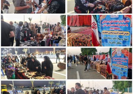 استقبال چشمگیر مردم استان واسط عراق از صنایع‌دستی هنرمندان ایلامی