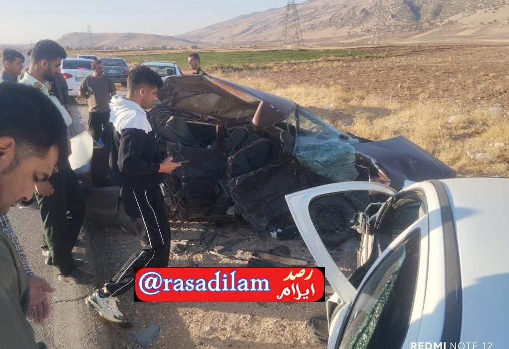حادثه مرگبار در محور چرداول؛ بی‌احتیاطی راننده هنگام دور زدن جان گرفت