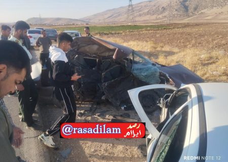 حادثه مرگبار در محور چرداول؛ بی‌احتیاطی راننده هنگام دور زدن جان گرفت