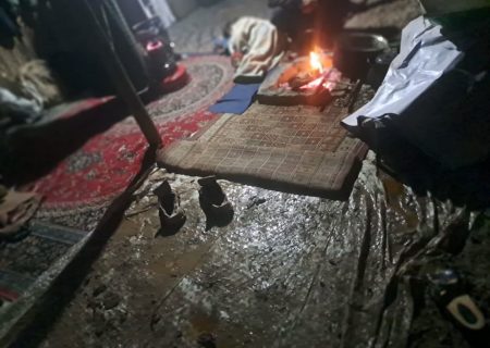 اسکان و کمک‌رسانی فوری به عشایر خسارت‌دیده میان‌تنگ سیروان پس از بارش شدید باران