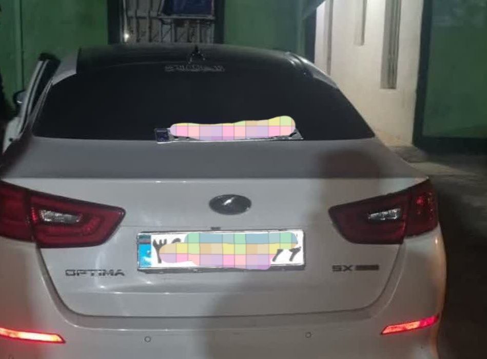 توقیف خودروی قاچاق اوپتیما در ایلام