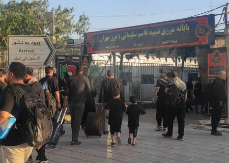 تردد بیش از ۷ میلیون زائر و مسافر از مرز بین‌المللی مهران