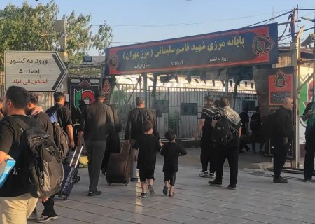 تردد بیش از ۳۳ هزار زائر از مرز مهران در ۴۸ ساعت گذشته