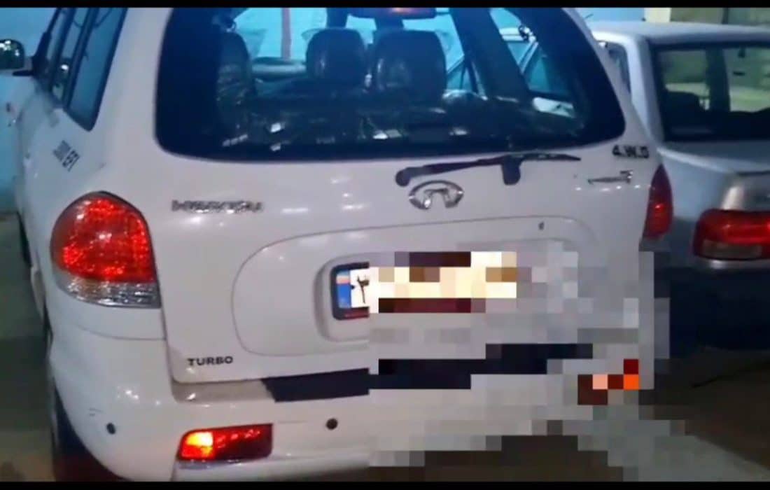 توقیف خودروی هیوندای با پلاک جعلی در ایلام: پلیس راهور از فریب سامانه‌های نظارتی جلوگیری کرد