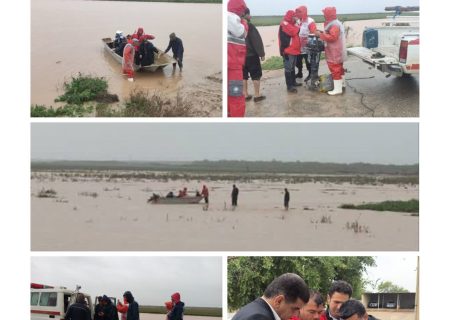 فرماندار ویژه دهلران: نجات ۸ نفر از خانواده‌ای در سیلاب چم‌هندی دهلران با همکاری هلال احمر و مردم محلی