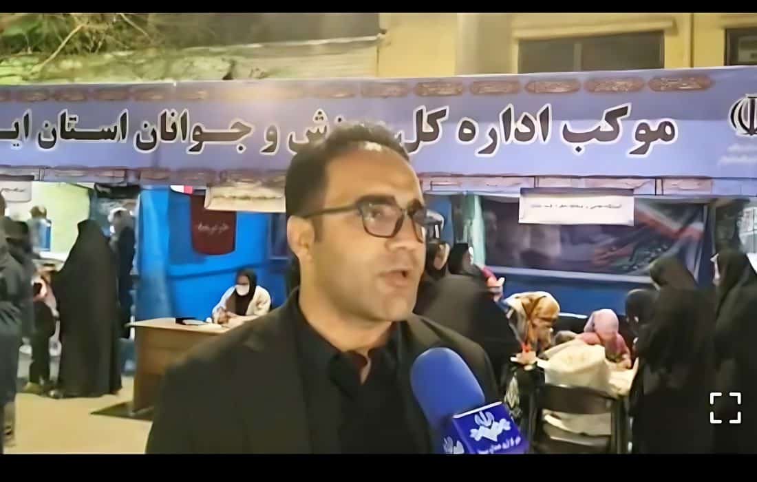 راه‌اندازی موکب ورزش و جوانان ایلام با خدمات فرهنگی، سلامت و مشاوره‌ای برای مردم