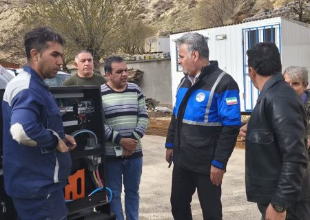 پایداری آب در ایلام تضمین شد: راه‌اندازی دیزل‌ژنراتورها در تأسیسات آبرسانی