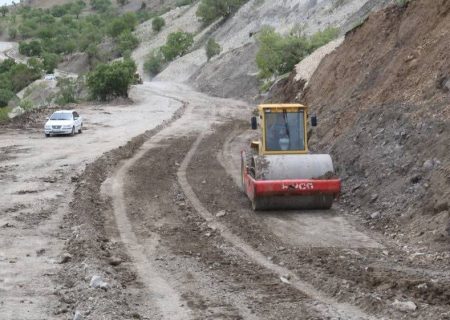 پل ریزوند ایلام به بهره‌برداری رسید: آغاز بهسازی محور بانخشک پس از رانش زمین
