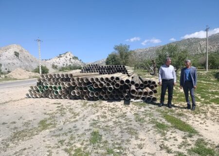رفع تنش آبی ۱۰ روستای چوار با توسعه ۱۵ هزار متر شبکه آبرسانی
