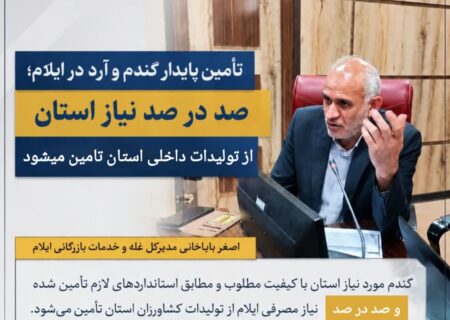 تأمین گندم و آرد در ایلام بدون مشکل ادامه دارد؛ ذخایر راهبردی استان در وضعیت مطلوب قرار دارد