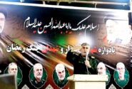 سردار شاکرمی: ایستادگی در برابر تهدیدات، تداوم راه فاتحان مهران است