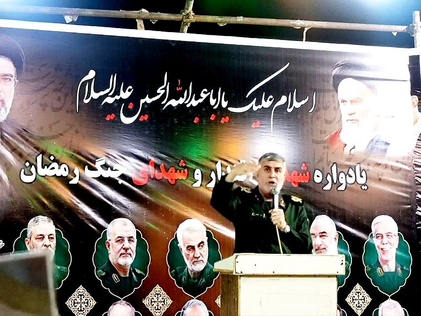 سردار شاکرمی: ایستادگی در برابر تهدیدات، تداوم راه فاتحان مهران است