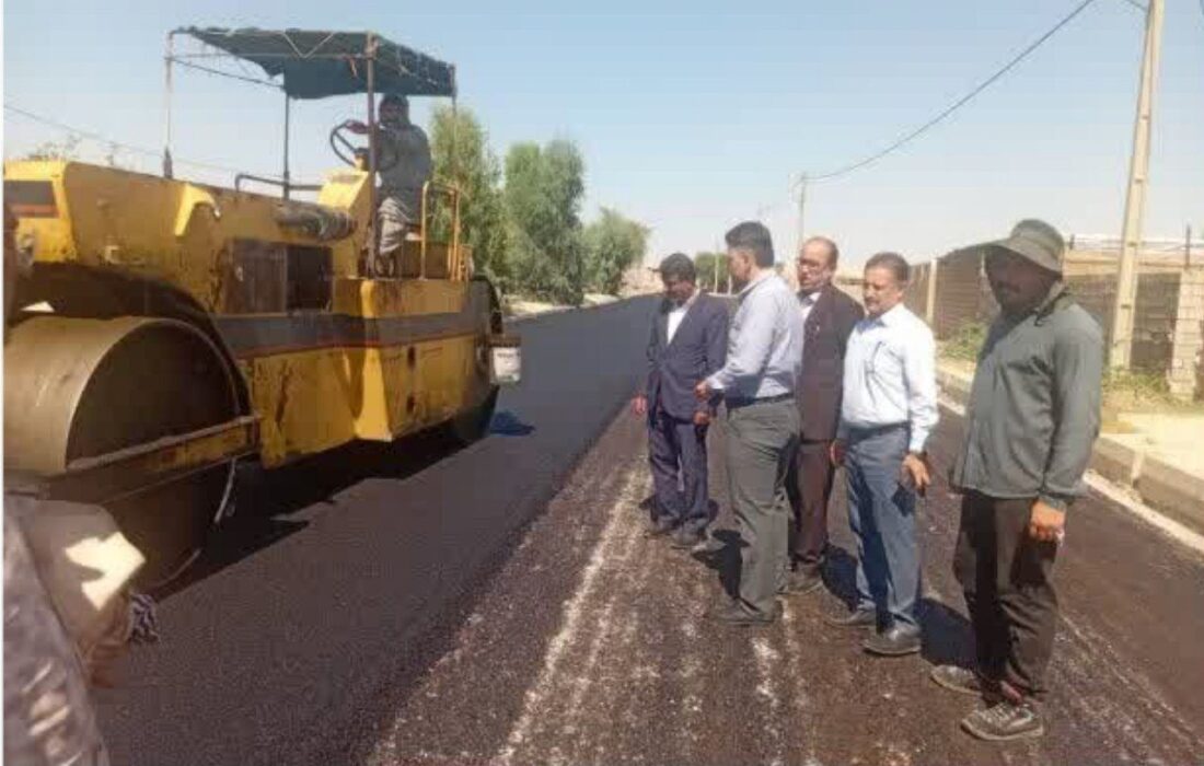۶۰ میلیارد تومان برای آسفالت معابر ۱۳ روستای دهلران اختصاص یافت
