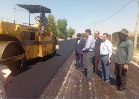 ۶۰ میلیارد تومان برای آسفالت معابر ۱۳ روستای دهلران اختصاص یافت