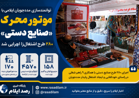 اجرای ۲۸۰ طرح صنایع دستی برای مددجویان ایلامی؛ کمیته امداد اشتغال پایدار را تقویت کرد