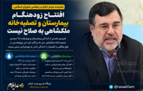 افتتاح زودهنگام بیمارستان و تصفیه‌خانه ملکشاهی به صلاح نیست / پروژه‌ها پس از رفع نواقص به بهره‌برداری رسمی برسند