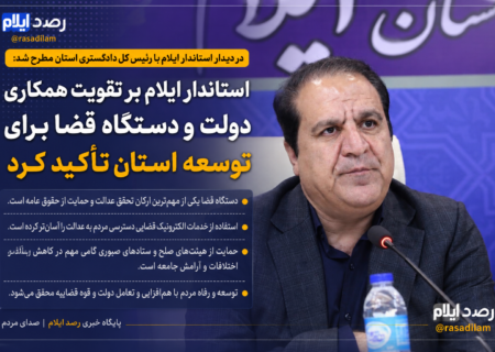 استاندار ایلام بر تقویت همکاری دولت و دستگاه قضا برای توسعه استان تأکید کرد/ حمایت از هیئت‌های صلح و ستادهای صبوری