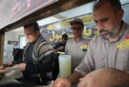 موکب بزرگ شرکت گاز ایلام در مسیر زائران اربعین مهران آغاز به کار کرد