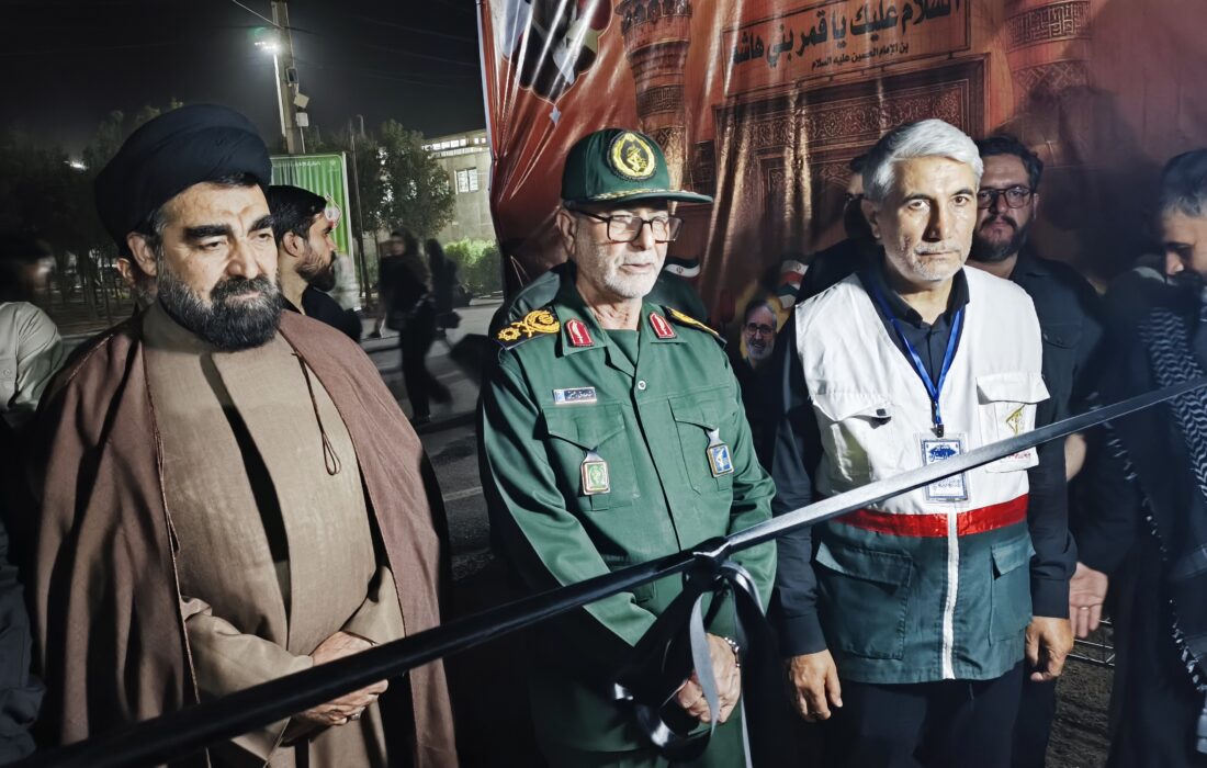 آمادگی بیمارستان تخصصی سیار سپاه برای ارائه خدمات درمانی به زائران اربعین در مرز مهران