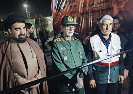 آمادگی بیمارستان تخصصی سیار سپاه برای ارائه خدمات درمانی به زائران اربعین در مرز مهران
