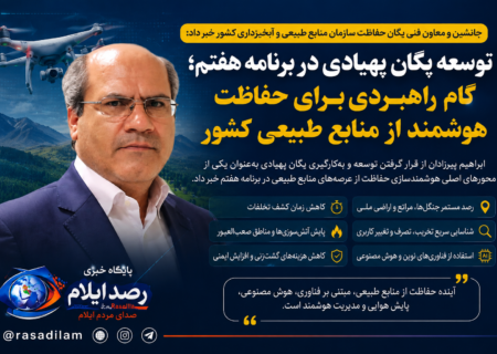 توسعه یگان پهپادی در برنامه هفتم پیشرفت؛ گام راهبردی برای حفاظت هوشمند از منابع طبیعی کشور