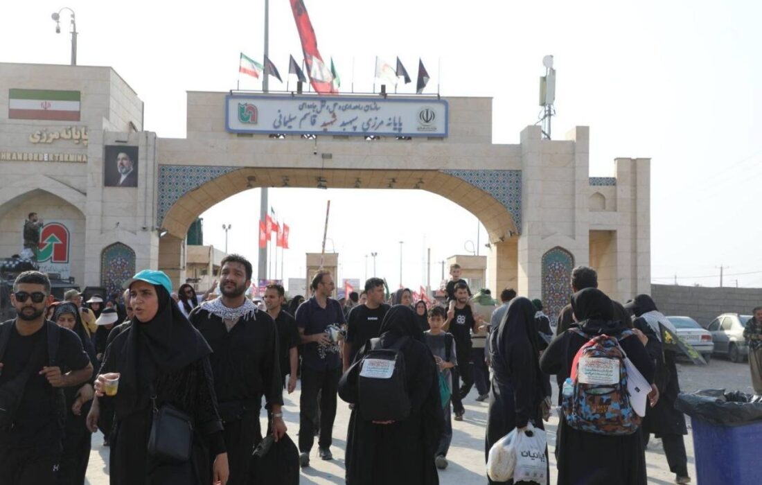 بازگشت بیش از یک میلیون و ۱۶۷ هزار زائر اربعین از مرز مهران به کشور؛ تردد زائران از ۲ میلیون و ۶۰۲ هزار نفر گذشت