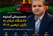 خدمت‌رسانی گسترده دانشگاه ایلام به زائران اربعین ۱۴۰۵ در مرز مهران؛ از اسکان و تغذیه تا برنامه‌های فرهنگی