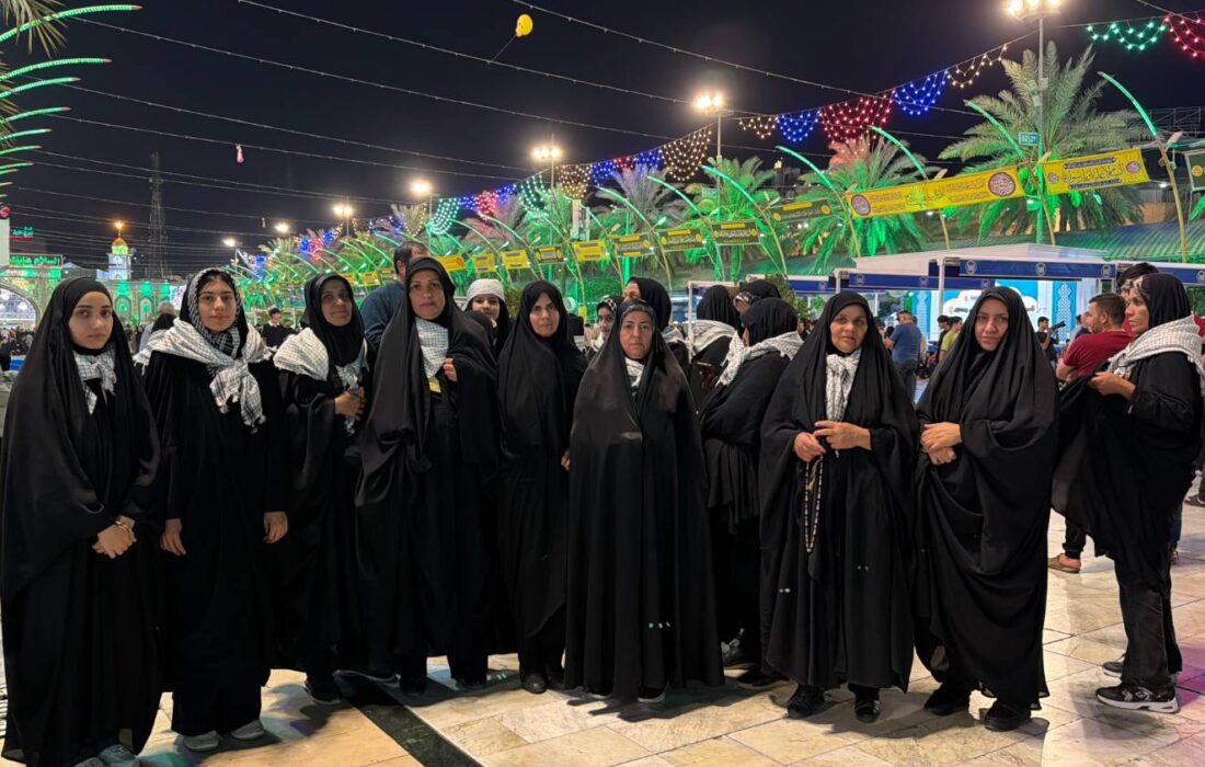 ۲۰۰ مادر و دختر ایتام ایلامی راهی عتبات عالیات شدند