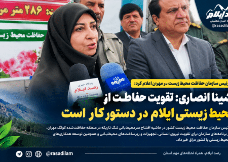 شینا انصاری: تقویت حفاظت از مناطق محیط زیستی ایلام در دستور کار سازمان حفاظت محیط زیست است