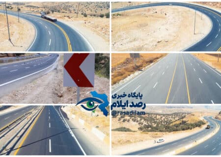 تداوم خط‌کشی و نصب علائم ایمنی در محورهای مواصلاتی ایلام