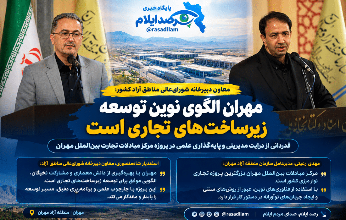 مرکز مبادلات بین‌الملل مهران؛ گام تازه برای توسعه تجارت مرزی ایران و عراق